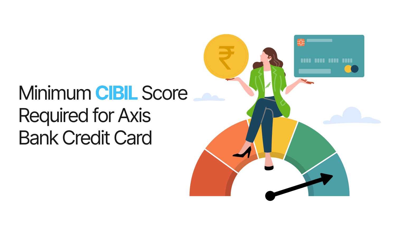 Minimum CIBIL Score Required for Axis Credit Card